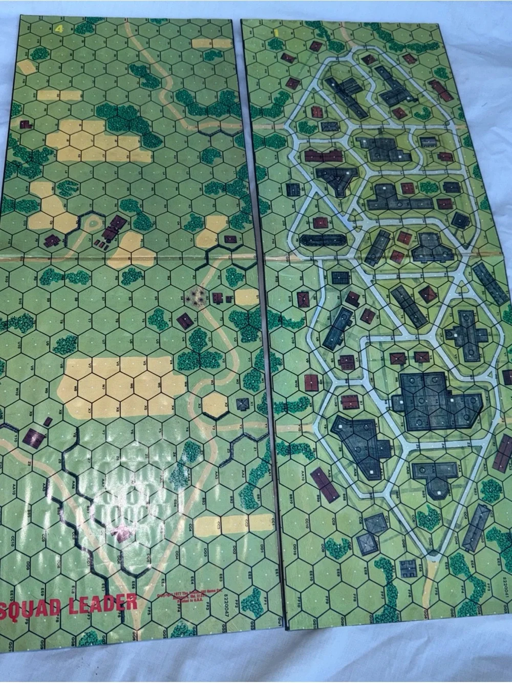 2nd ED Squad Leader Vintage 1977 The Game of Infantry Combat in WWII Board USA